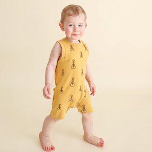 *Parade Organic Tank Guitar Printed Romper